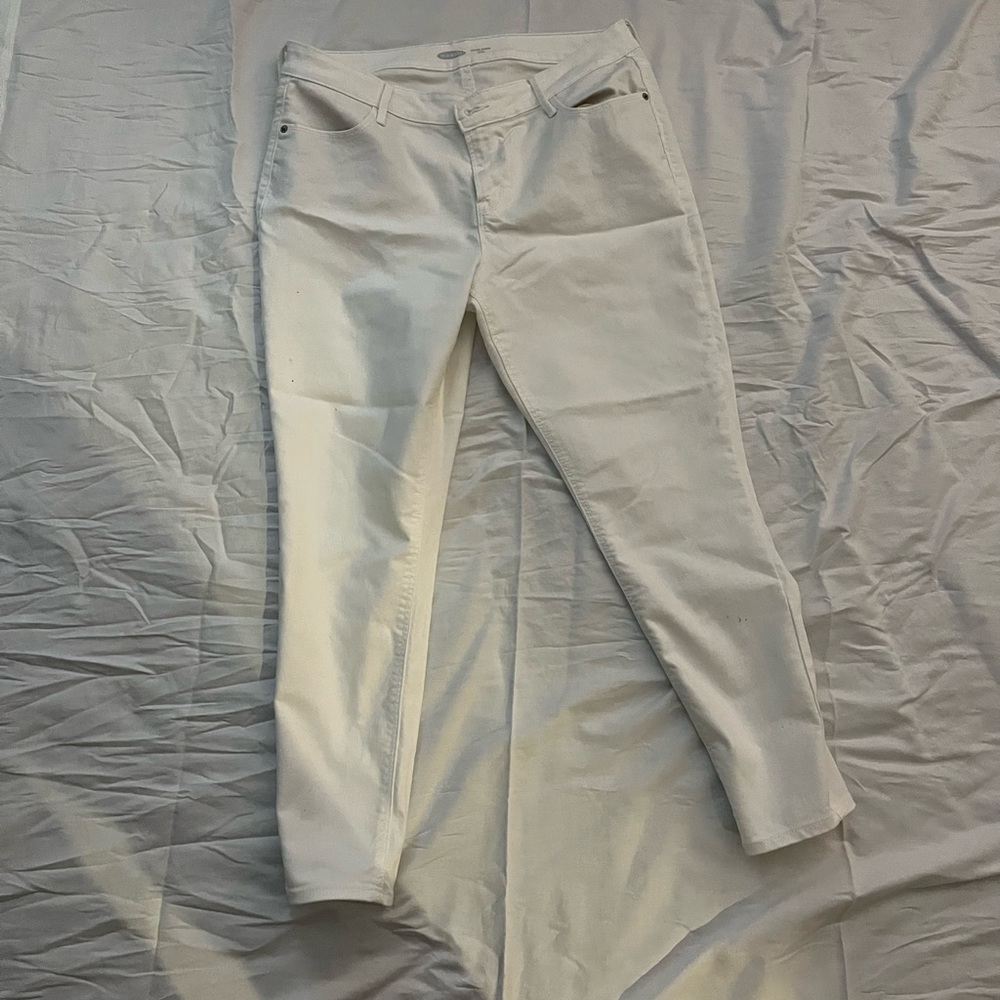 White old navy pants